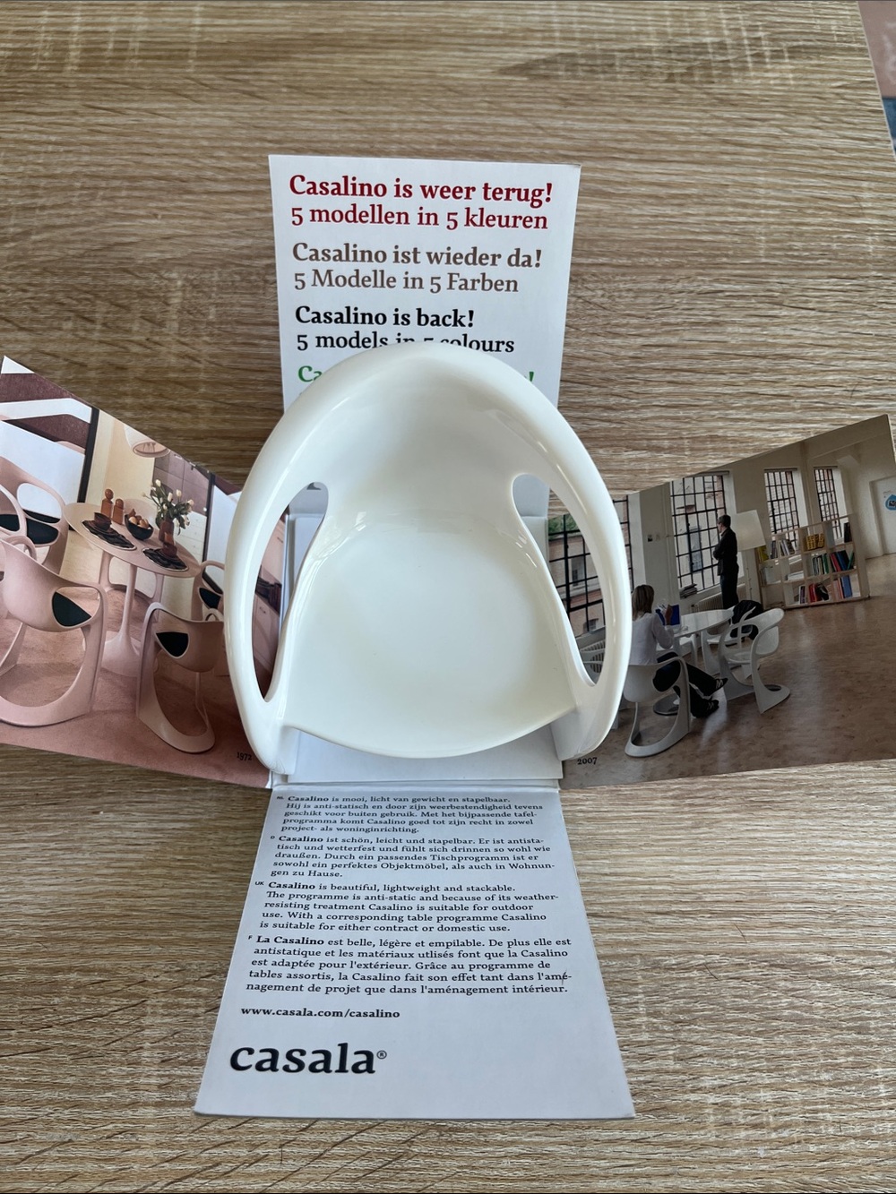 Casala miniature model chair